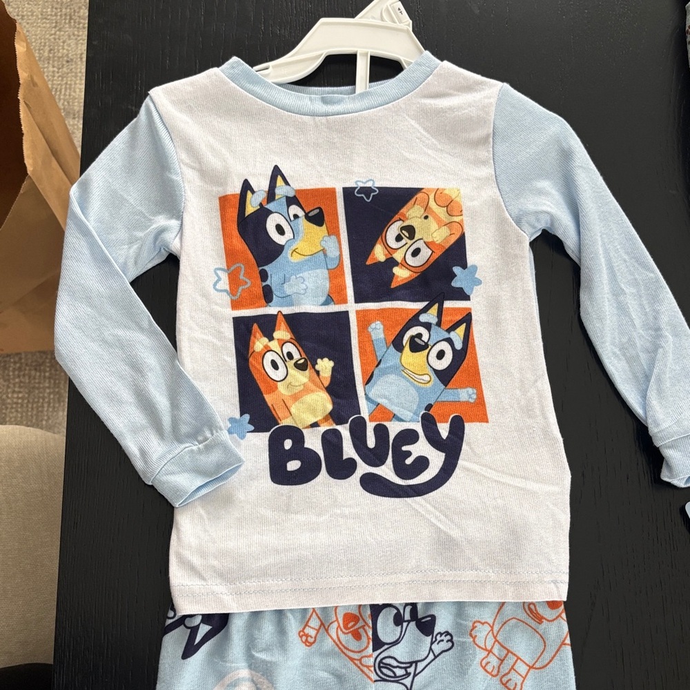 NWT Bluey pajama set